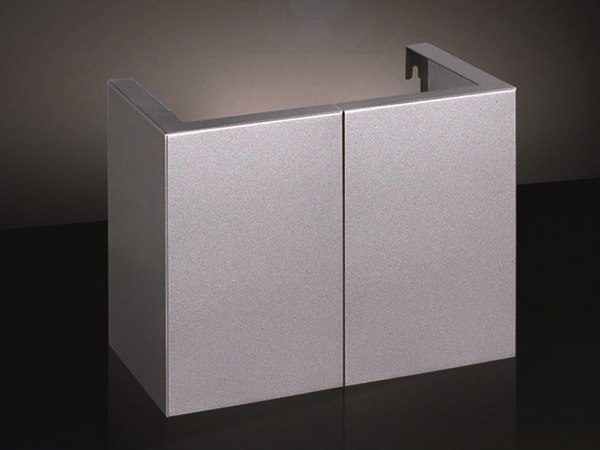 Square seamless column-coated aluminum veneer